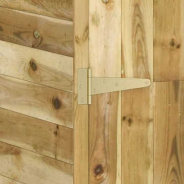 VidaXL Сарай для садового инструмента, 107x37x220 см,