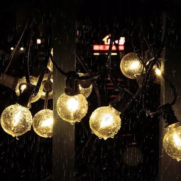 СОЛНЕЧНЫЕ ГИРЛЯНДЫ САДОВЫЕ ЛАМПЫ 50LED ЛАМПОЧКА