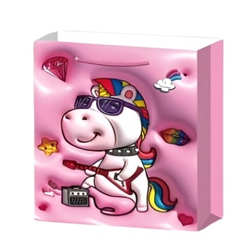 Torebka Prezentowa Torba Na Prezent Jednorożec Unicorn Dla Dziecka Urodziny