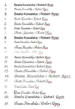 Księga gości 22x30 Wzory Album Ślub Wesele