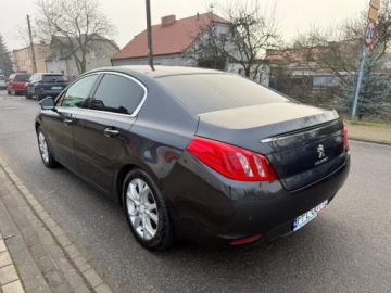 Peugeot 508 I Sedan 2.0 Hybrid4 200KM 2012 Peugeot 508 Hybrid4 200KM Naped 4x4 Xenony Nawigacja Head-Up Serwisowany G, zdjęcie 1