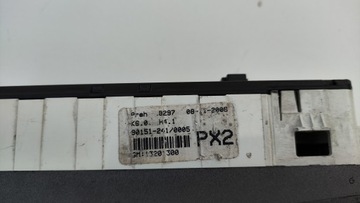OPEL ASTRA 3 H ZAFIRA B PANEL VENTILACE KLIMATIZACE 13201300 (DR66)