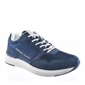 BUTY MĘSKIE CROSS JEANS SNEAKERSY SPORTOWE 42