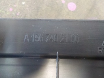 MERCEDES GLA W156 ОБИВКА ЗАДНЕГО КАПОТА