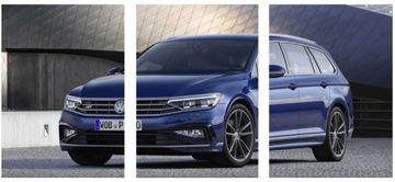 3x OBRAZ NA ŚCIANĘ PASSAT VOLSKWAGEN 30x40