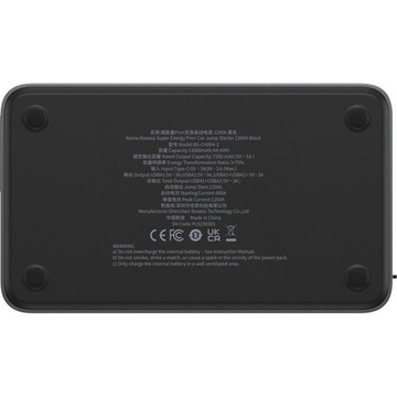 Автомобильный стартер Baseus Start Jump powerbank