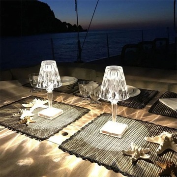 CRYSTAL DIAMOND LED RGB НАСТОЛЬНАЯ ЛАМПА + ПУЛЬТ ДИСТАНЦИОННОГО УПРАВЛЕНИЯ DIAMOND TOUCH