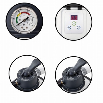 Песочный насос с фильтром для бассейна Intex 3500 л/ч + переключатель 26642GS МОДЕЛЬ 2024 г.