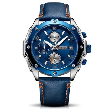 Zegarek męski Chronograph Silikon Pasp kwarc
