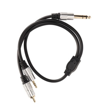 Профессиональный кабель-разветвитель Y от 6,35 мм до 2 RCA Y