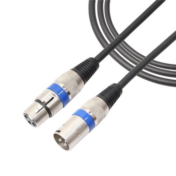 XLR męski na żeński przewód audio do miksera mikrofonowego