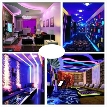 TAŚMA LED RGB USB PILOT 2M PODŚWIETLENIE TV 5V