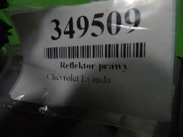 CHEVROLET EVANDA SVĚTLOMET PRAVÝ PŘEDNÍ SVĚTLO