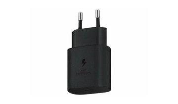 Адаптер/зарядное устройство Samsung 25 Вт USB-C, черный