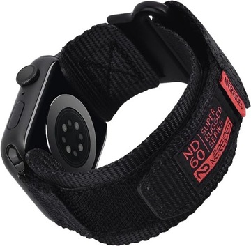 Nereides Pasek do zegarka Apple Watch 44 mm 45 mm 42 mm nylonowy sportowy