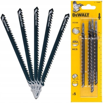 DEWALT Zestaw brzeszczotów do wyrzynarki 5e DT2169