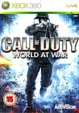 экшн игра XBOX 360 COD CALL OF DUTY WORLD AT WAR весь МИР в FIRE OF WAR