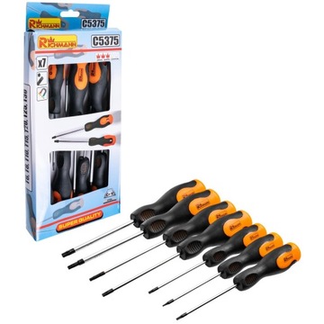 RICHMANN ZESTAW WKRĘAKÓW TORX 7EL. T6-T30 C5375