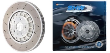 SHW TARCZE PRZÓD 375mm AUDI A4 (B9) RS4 A5 RS5