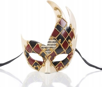 Pótwarz karnawa maska maskaradowa Halloween impre