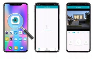 OBROTOWA KAMERA ZEWNĘTRZNA WIFI 4K 8MP UltraHD UHD