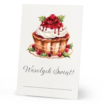 ПОДАРОЧНЫЕ ЭТИКЕТКИ праздники Новогодние бирки (10 шт.)