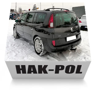 HAK HOLOWNICZY RENAULT ESPACE 4 IV 2002-13+GRAND