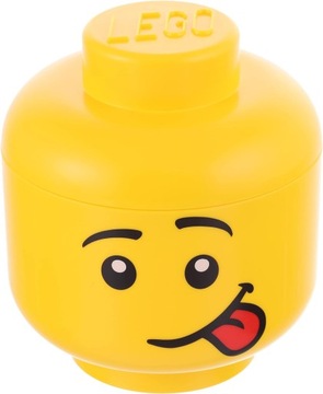 Pojemnik LEGO Iconic Storage Head S Głowa Minifigurki Silly Chłopiec 2000ml