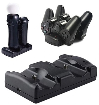 Зарядное устройство для PS3 PLAYSTATION, док-станция для зарядки