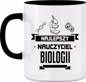 KUBEK NAJLEPSZY NAUCZYCIEL BIOLOGII DZIEŃ PREZENT