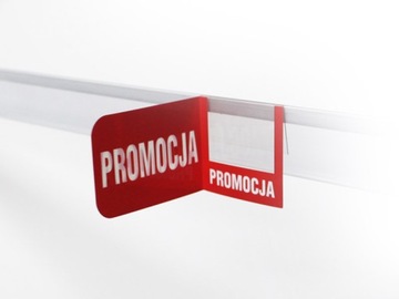 Stoper Cenowy OSŁONKA Na Listwy Cenowe PROMOCJA