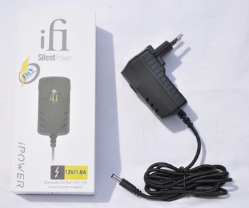 iFi Audio iPower2 12V/1.8A ELIMINACJA SZUMÓW, UPGRADE JAKOŚCI SYGNAŁU, MOCY