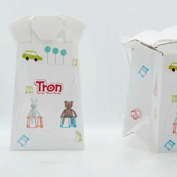 Tron ОДНОРАЗОВЫЙ ТУАЛЕТНЫЙ ГОРШОК для детей Биоразлагаемый Туристический Путешественник