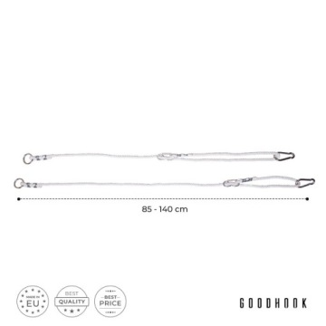 Канат для качелей 100 кг| 2x удлинителя каната для качелей, УДОБНЫЙ УДЛИНИТЕЛЬ