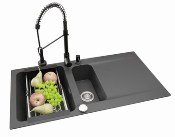 Zlewozmywak Franke ORION OID 651 bateria wyciągana + dozownik + ociekarka