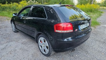 Audi A3 8P Hatchback 3d 3.2 VR6 250KM 2004 A3 8P 3,2VR6 LPG S-tronic QUATTRO Bose Lopatki Skóry Tempomat NAJTANIEj!, zdjęcie 2