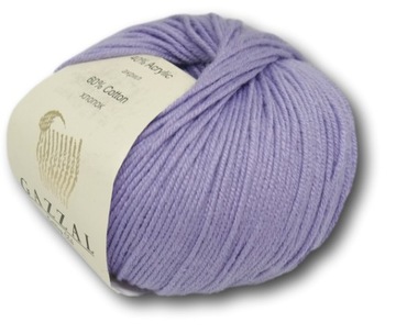 Włóczka GAZZAL Baby Cotton 3420 fioletowy 50g/165m