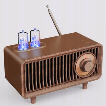ПОРТАТИВНАЯ КУХНЯ РАДИО РЕТРО BLUETOOTH USB LED