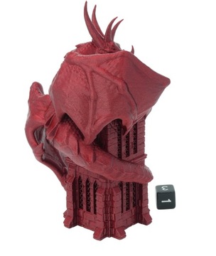 Дракон на башне - маленькая башня для игры в кости - Fates End Wyvern Tiny Towers Dice Tower
