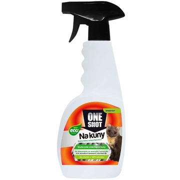 ODSTRASZACZ ŚRODEK NA KUNY ONE SHOT SPRAY 500 ML