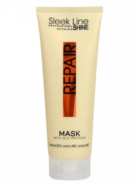 STAPIZ MASKA SLEEK LINE REPEAIR Z JEDWABIEM 250 ml