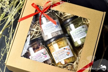 БОЛЬШОЙ ПОДАРОЧНЫЙ НАБОР СОЛЬ ДЛЯ ВАНН 4x 300г