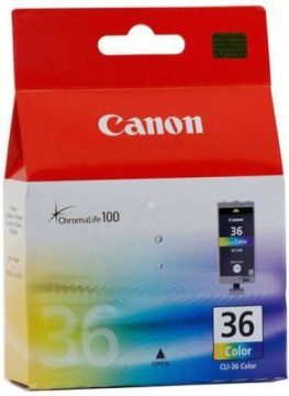 Цветные чернила Canon CLI-36 1511B001 для принтера PIXMA iP100/iP110