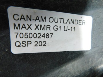 ПОДНОЖКА ПРАВАЯ CAN-AM OUTLANDER MAX XMR G1 U-11 705002487