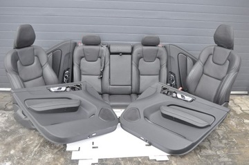 VOLVO XC60 II KOMPLET FOTELI FOTELE SIEDZENIA SKÓRA MASAŻ WENTYLACJA FULL