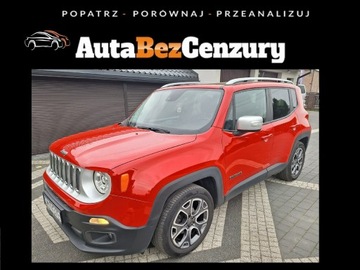 Jeep Renegade SUV 1.4 MultiAir 140KM 2017 Jeep Renegade 1.4i 140 KM LIMITED - Super stan