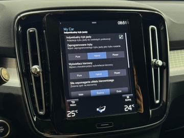 Volvo XC40 Crossover Plug-In Facelifting 1.5 T4 211KM 2022 Volvo XC 40 T4 Plug In Inscription / CarPlay / Naw, zdjęcie 32