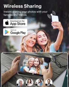 Kodak Cadre Photo Числовые 10 точек с кадром