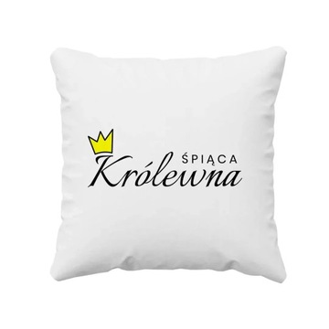 Śpiąca królewna wersja poduszka prezent dla niej