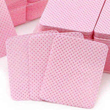 Ватные диски DUST-FREE, розовые, 180 шт.